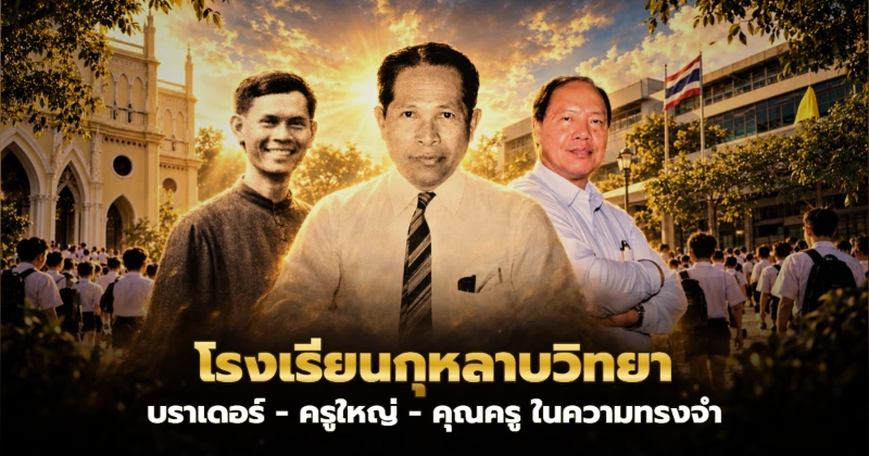อาคารเรียนเก่าริมแม่น้ำเจ้าพระยาใกล้วัดกาลหว่าร์