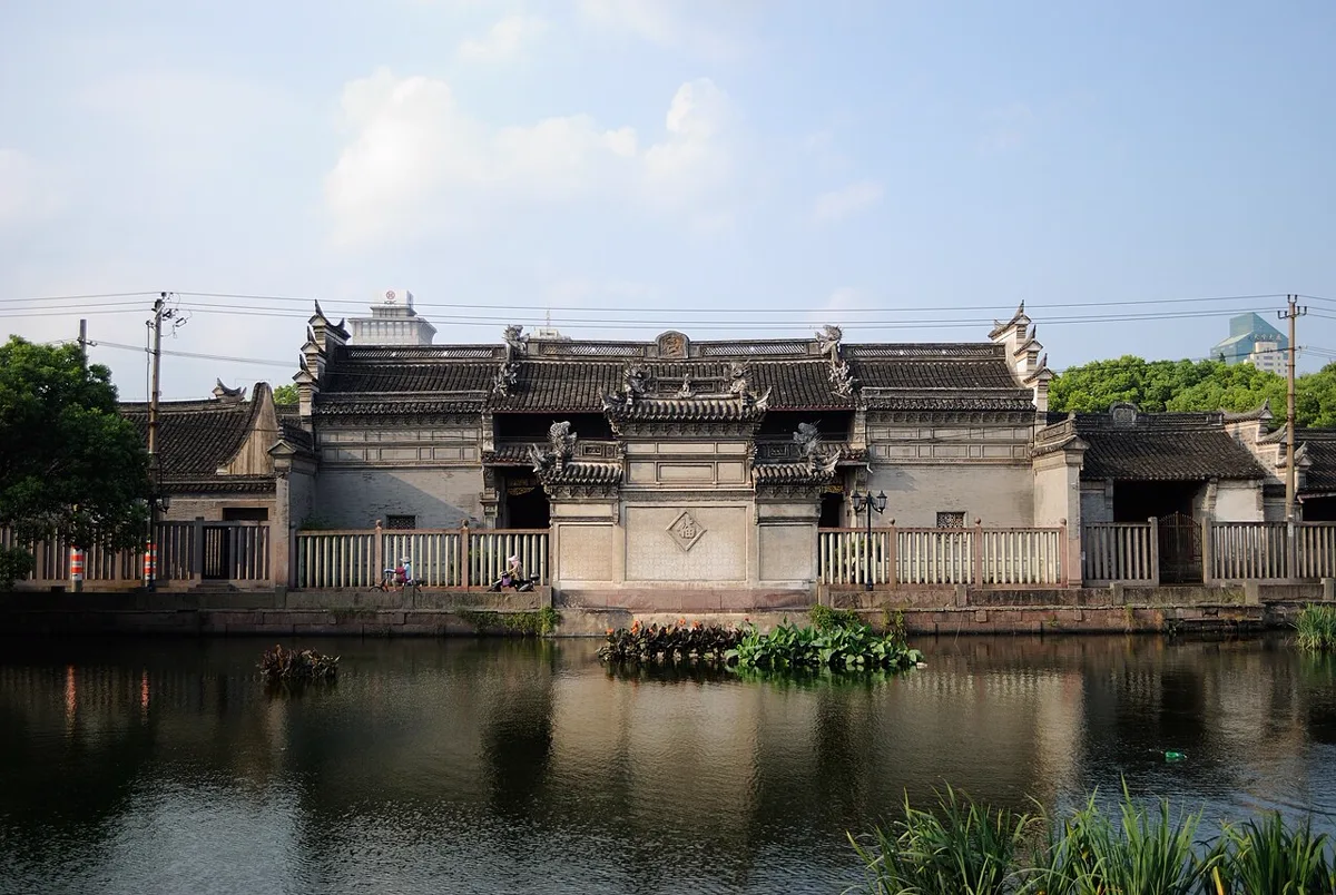 ศาลบรรพชนสาขาตระกูลฉิน 秦氏支祠 เมืองหนิงปัว ของคนแซ่ชิ้ง แซ่ฉิน