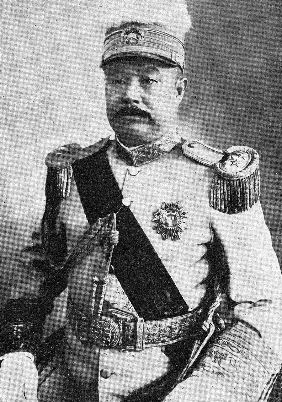 ภาพถ่ายหลี ยฺเหวียนหง 黎元洪 ในเครื่องแบบทหาร ประธานาธิบดีสาธารณรัฐจีนแซ่หลี