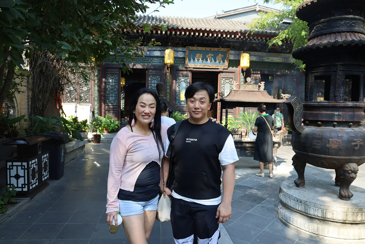 วัดเซียงจื่อ (湘子庙) ศาลเจ้าหานเซียงจื่อในเมืองซีอาน