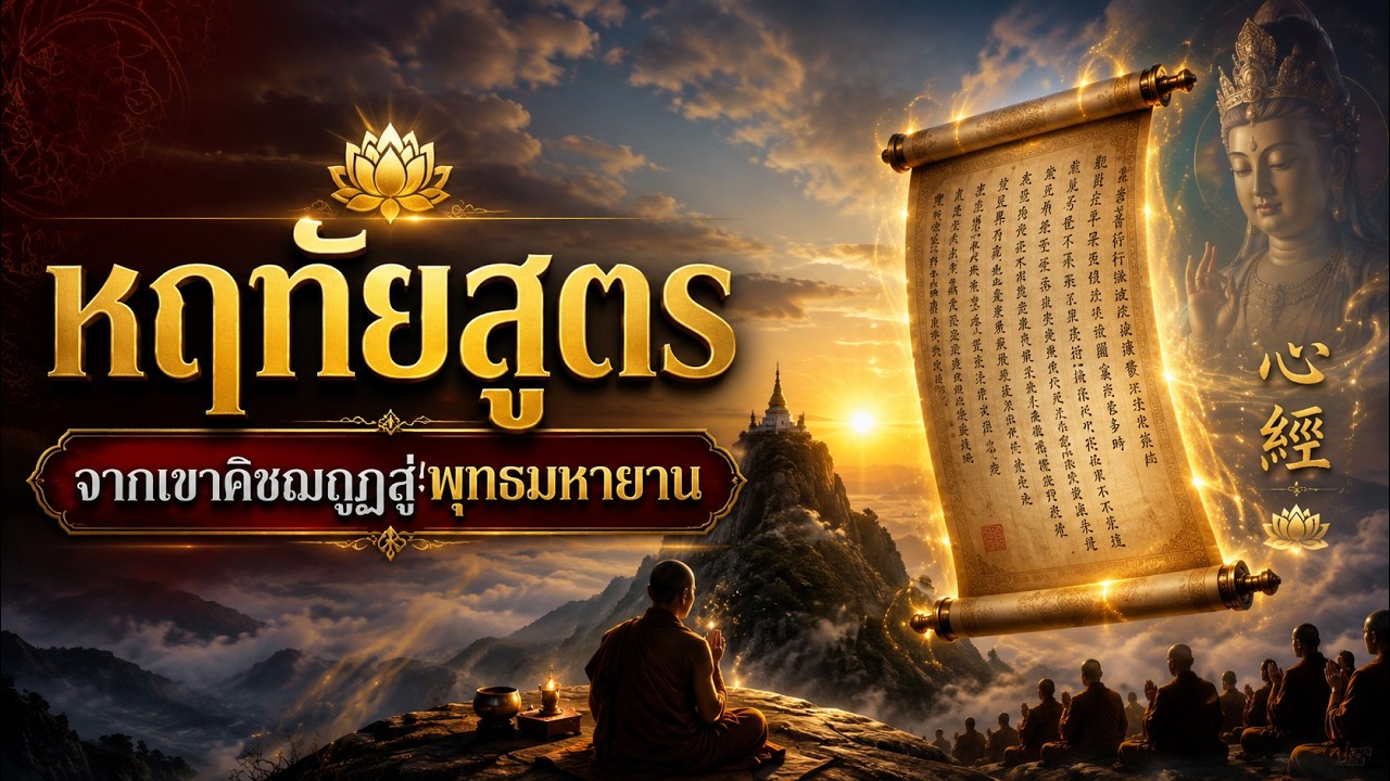 ภาพปกวิดีโอปรัชญาปารมิตาหฤทัยสูตร บทสวดและความหมาย