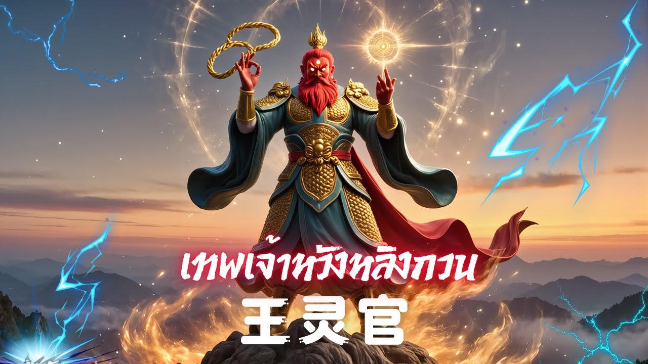 ภาพปกวิดีโอแนะนำเทพหวังหลิงกวน ธรรมบาลแห่งศาสนาเต๋า